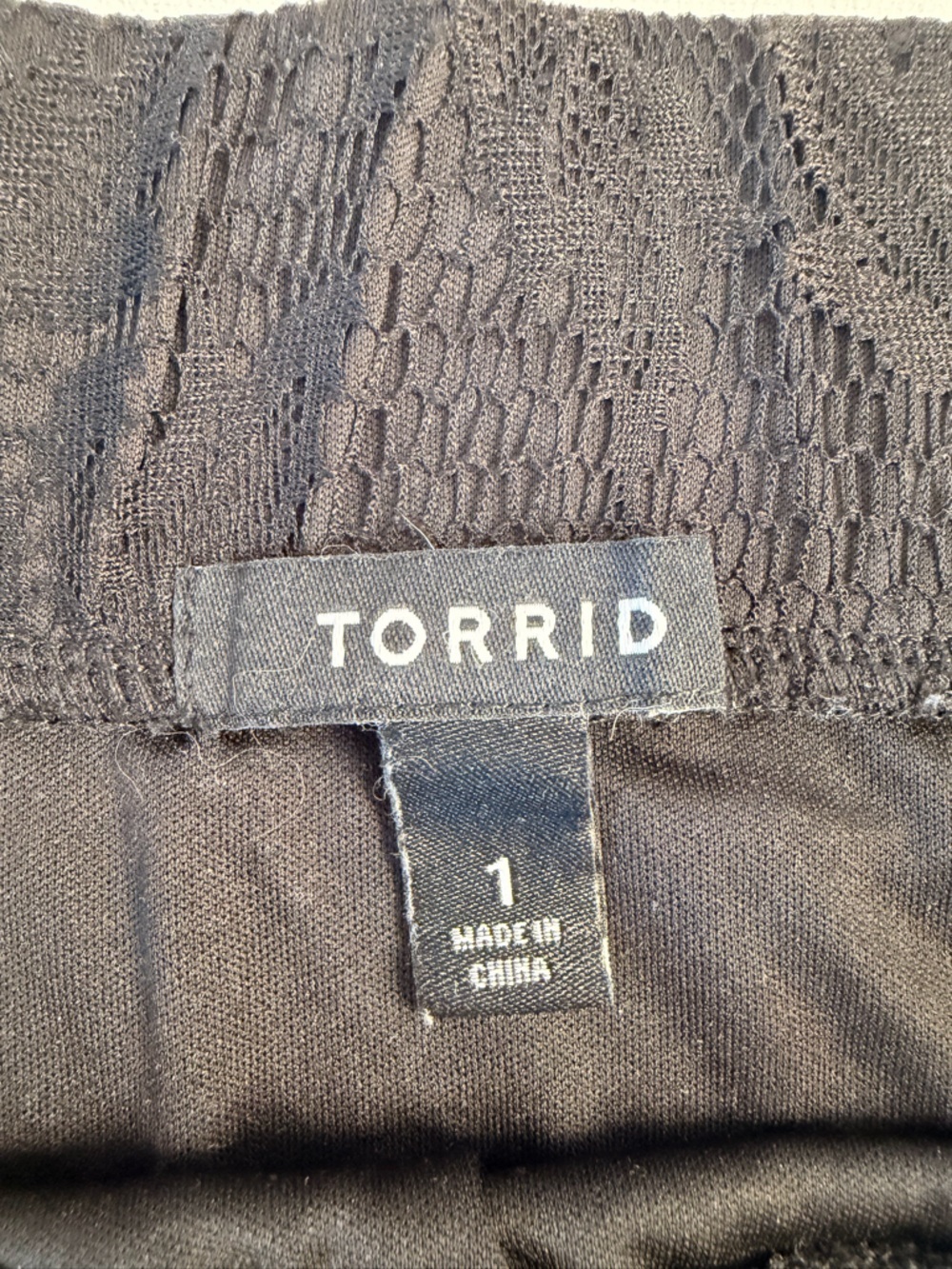 Torrid Lace Black Whimsigoth Full Lined Tiered Flowy Bohemian Skirt 1X - Picture 8 of 12